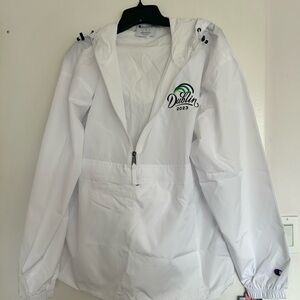 Champion White Windbreaker Jacket
